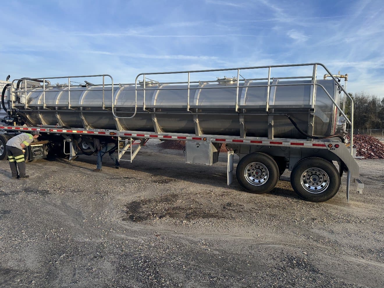 Finish One tanker trailer